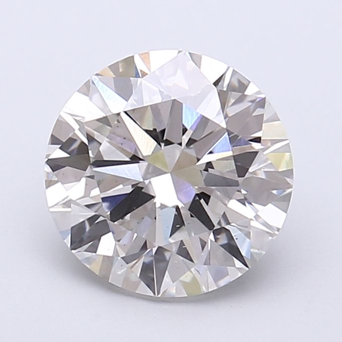 2.50 ct. round Lab Grown Diamond front image