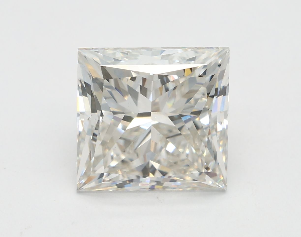 3.04 ct. princess Lab Grown Diamond front image