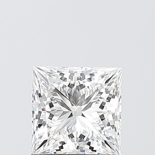 1.1 ct lab-grown Princess Diamond