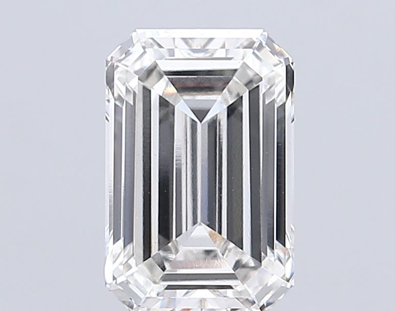 6.56 ct. emerald Lab Grown Diamond front image
