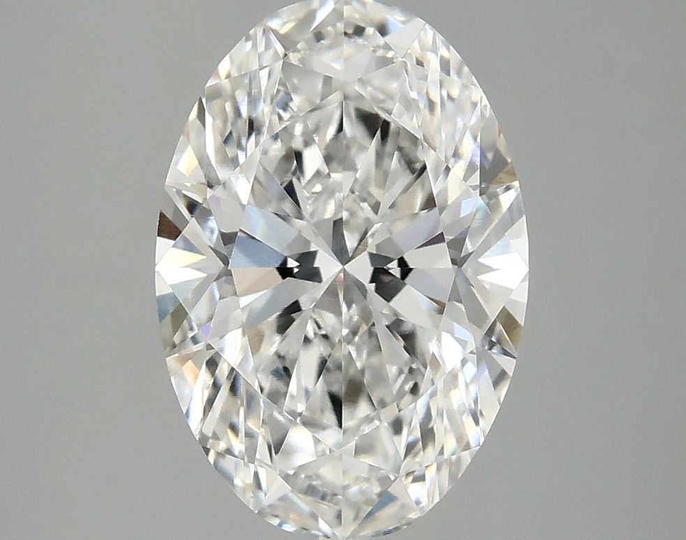 2.89 ct. oval Lab Grown Diamond front image