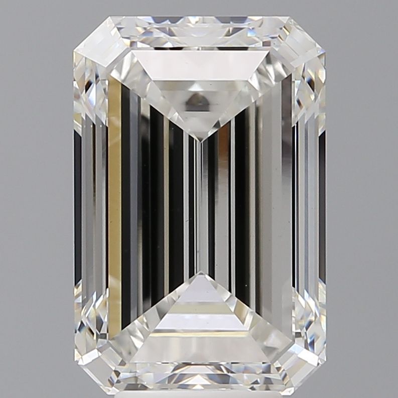 7.01 ct. emerald Lab Grown Diamond front image