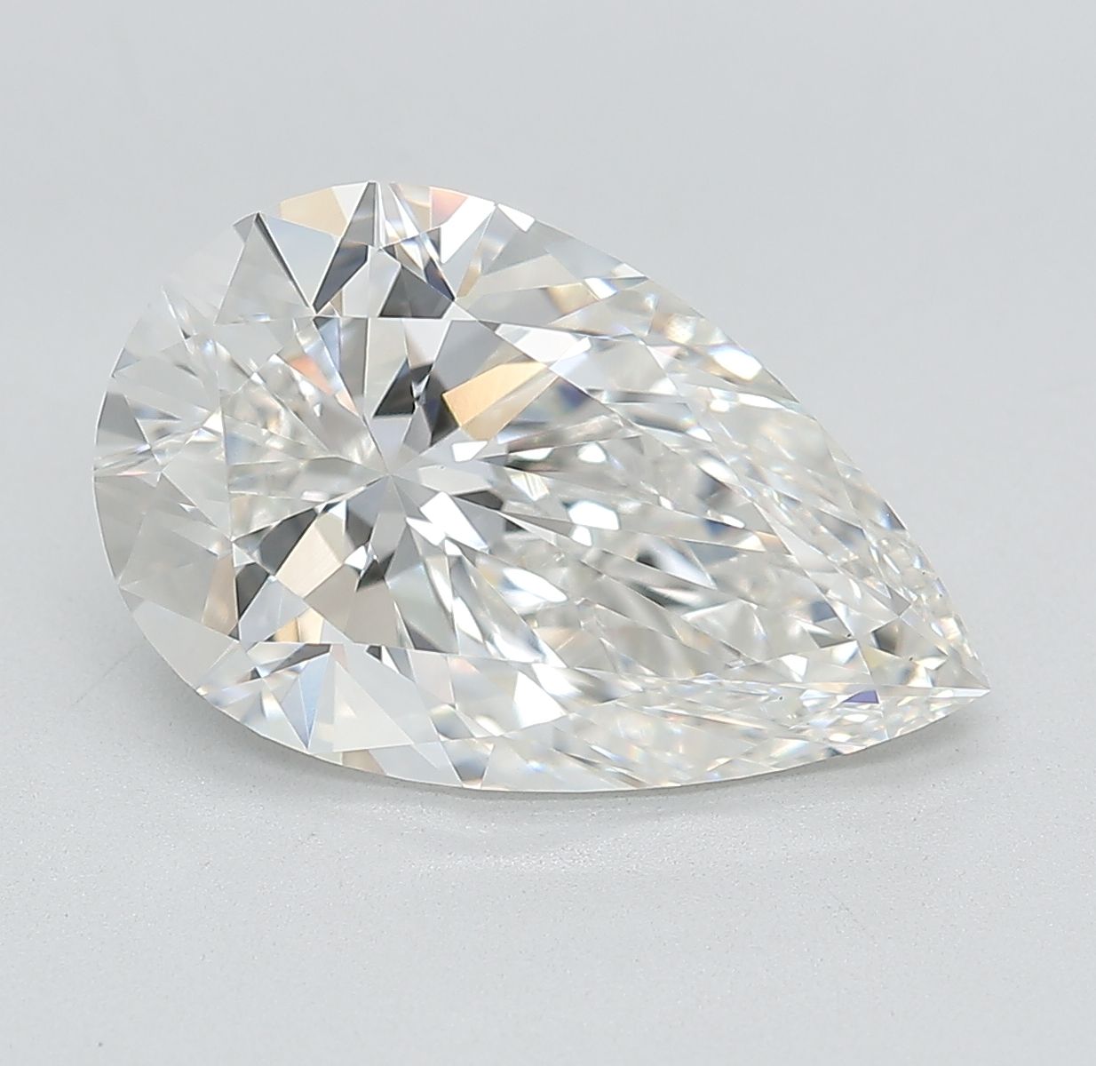 5.23 ct. pear Lab Grown Diamond front image