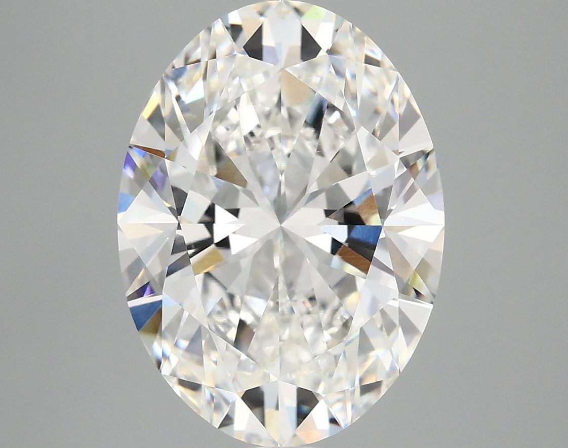 4.57 ct. oval Lab Grown Diamond front image