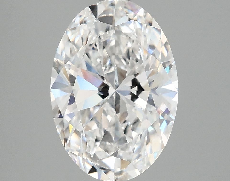 2.87 ct. oval Lab Grown Diamond front image
