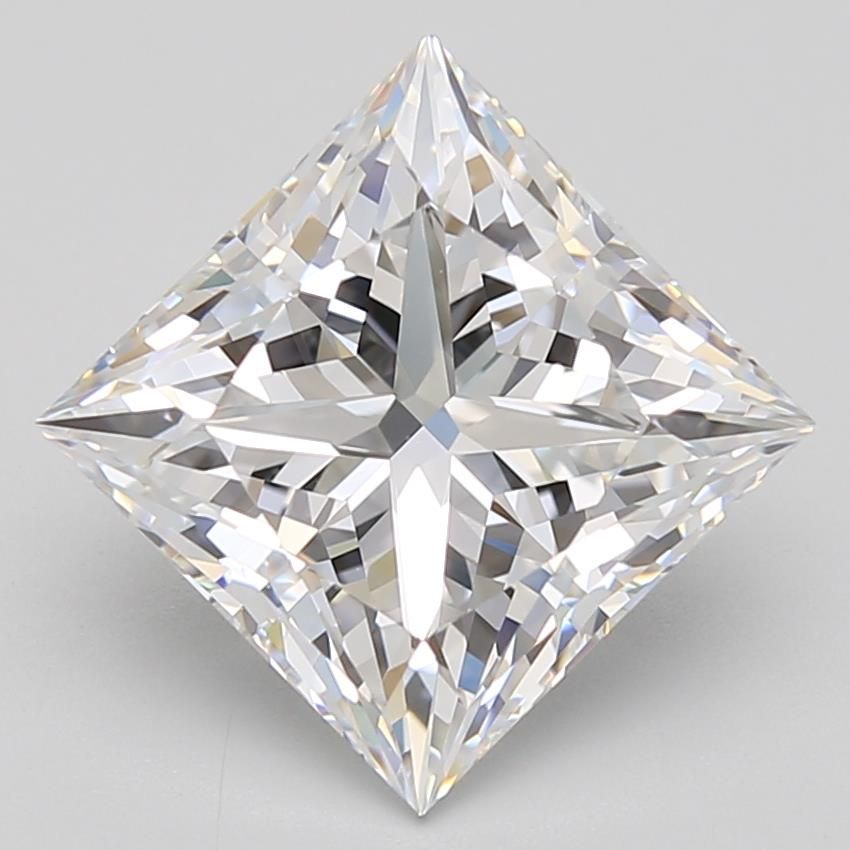 3.81 ct. princess Lab Grown Diamond front image