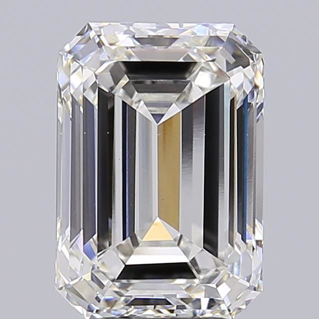 5.09 ct. emerald Lab Grown Diamond front image