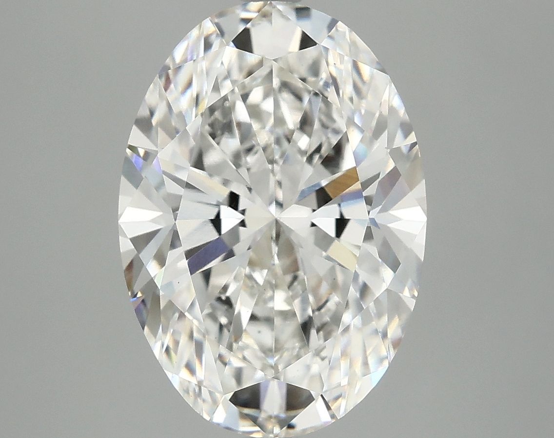 5.00 ct. oval Lab Grown Diamond front image