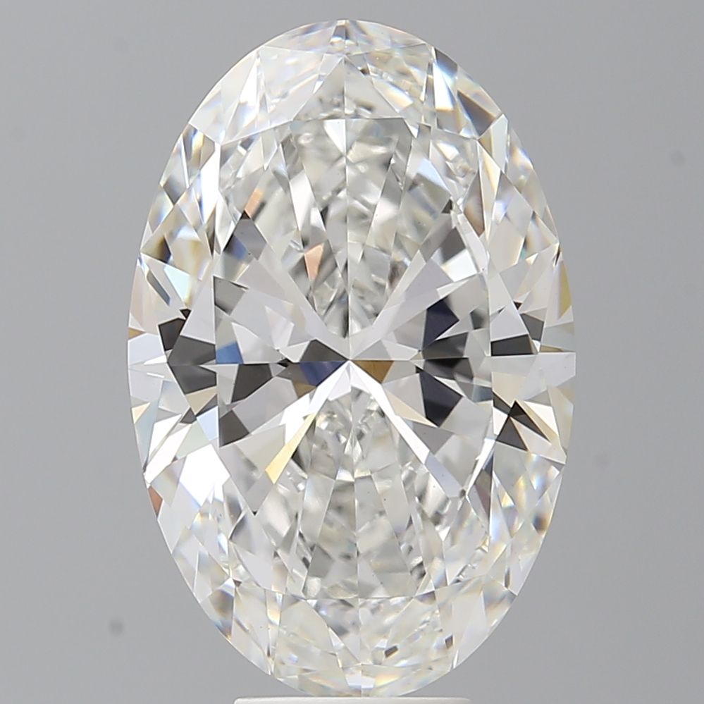 8.05 ct. oval Lab Grown Diamond front image