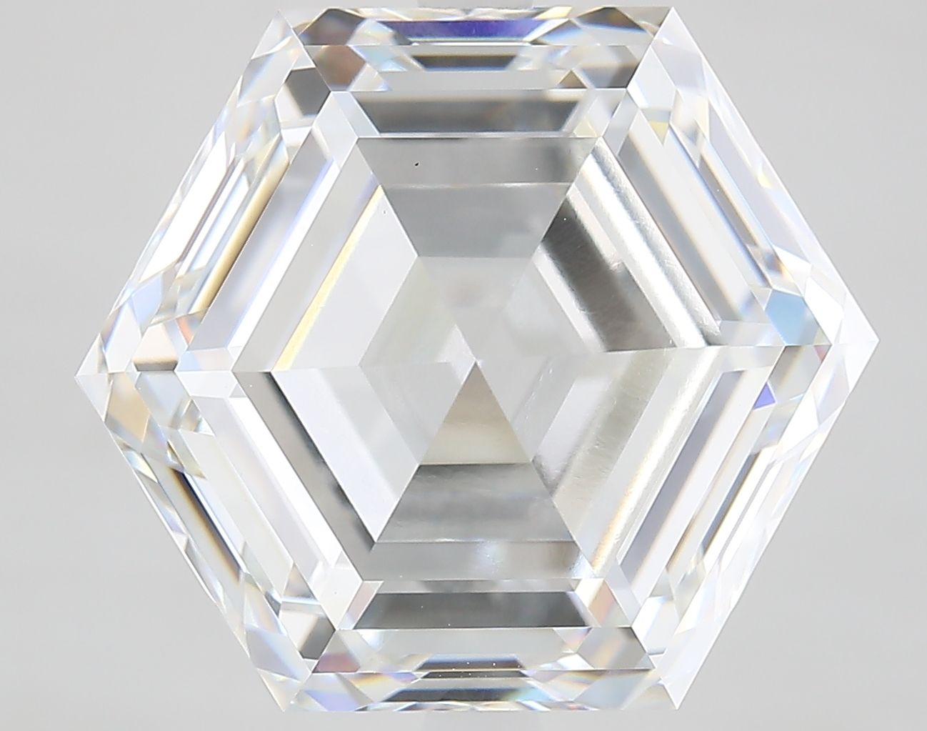 10.03 ct lab-grown Hexagonal Diamond