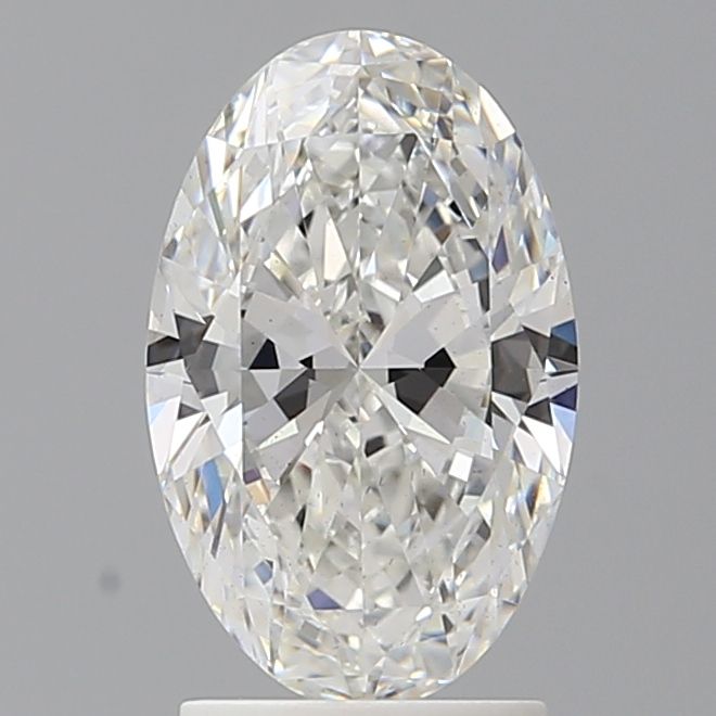 2.08 ct. oval Lab Grown Diamond front image