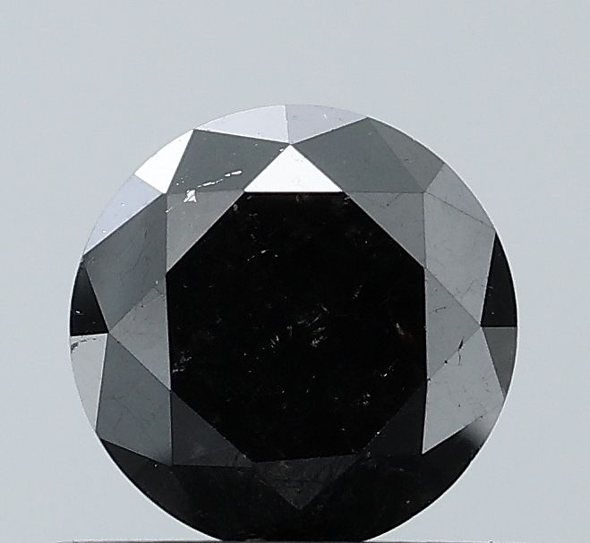 Diament 0.74 ct Fancy Black/VS1