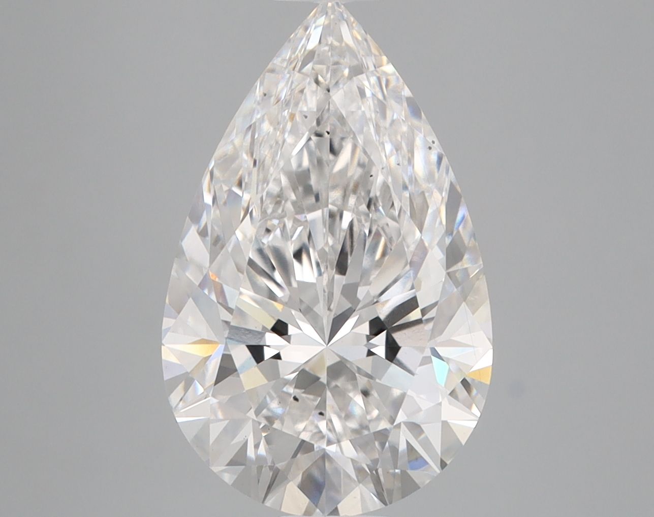 4.09 ct. pear Lab Grown Diamond front image