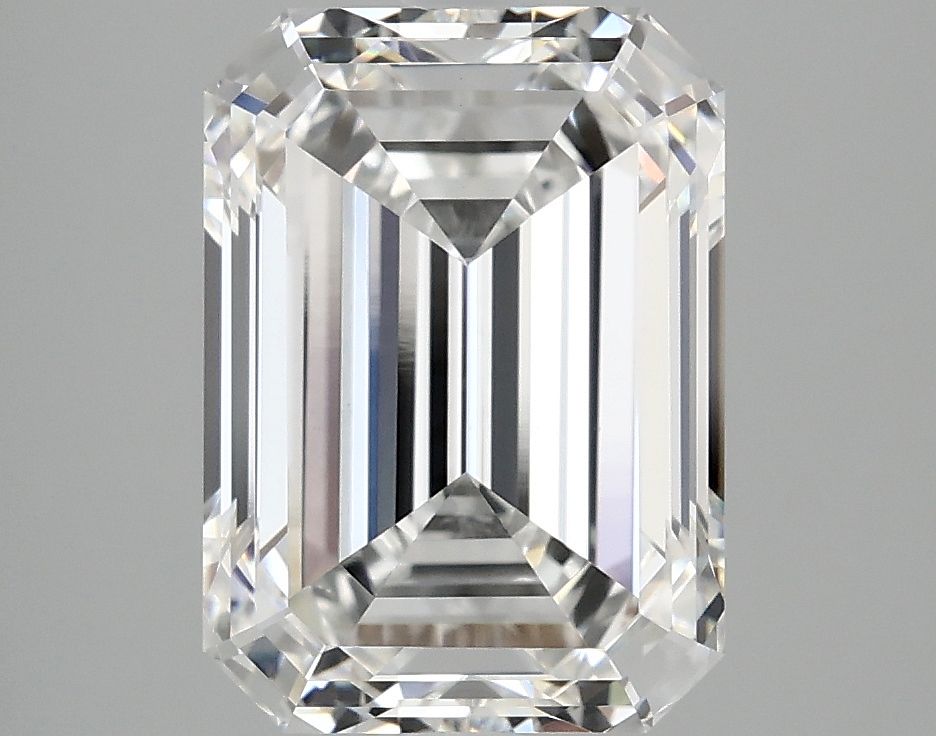 4.09 ct. emerald Lab Grown Diamond front image