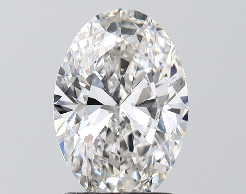 2.00 ct. oval Lab Grown Diamond front image