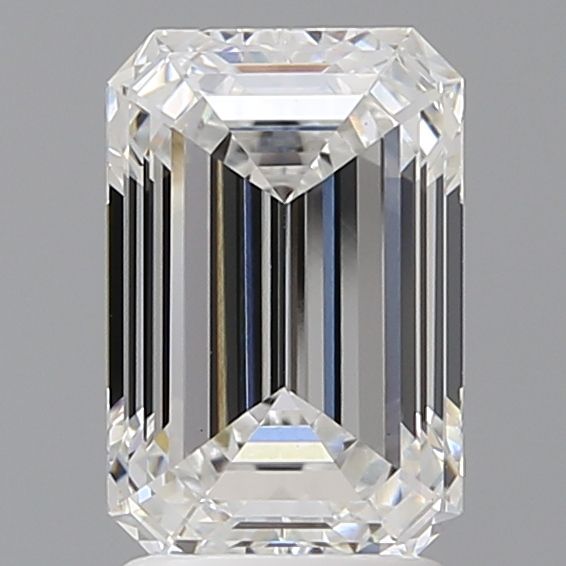 2.57 ct. emerald Lab Grown Diamond front image