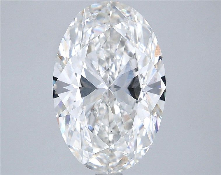 3.93 ct. oval Lab Grown Diamond front image