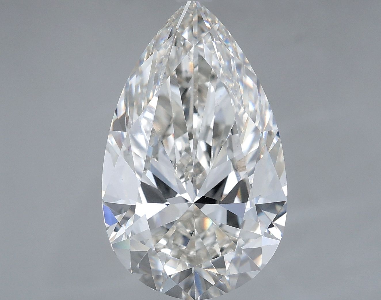 6.03 ct. pear Lab Grown Diamond front image