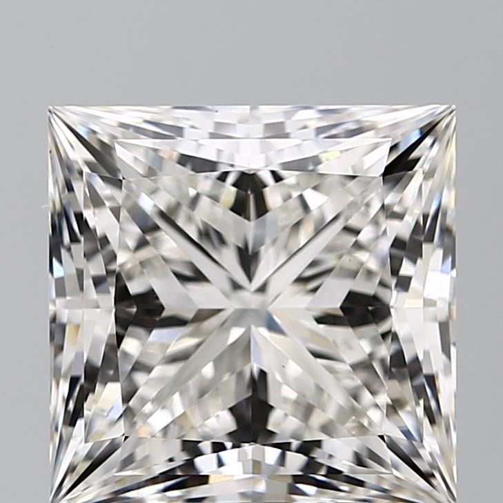 6.76 ct. princess Lab Grown Diamond front image