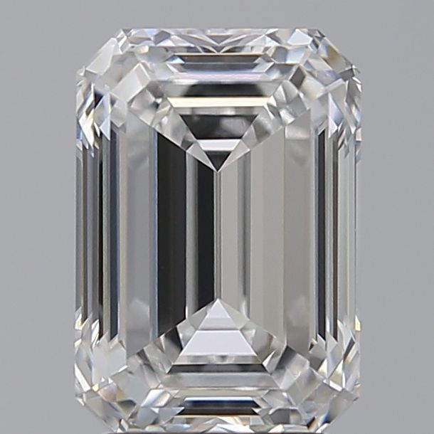 Diamant Émeraude 3.01 ct - Couleur D - Pureté VVS1