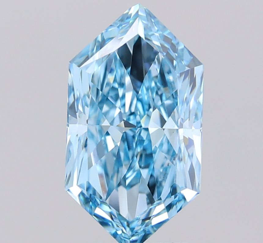 3.02 ct lab-grown Hexagonal Diamond