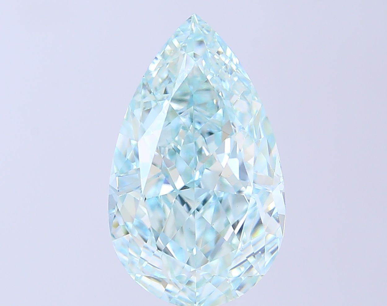 8.06 ct. pear Lab Grown Diamond front image