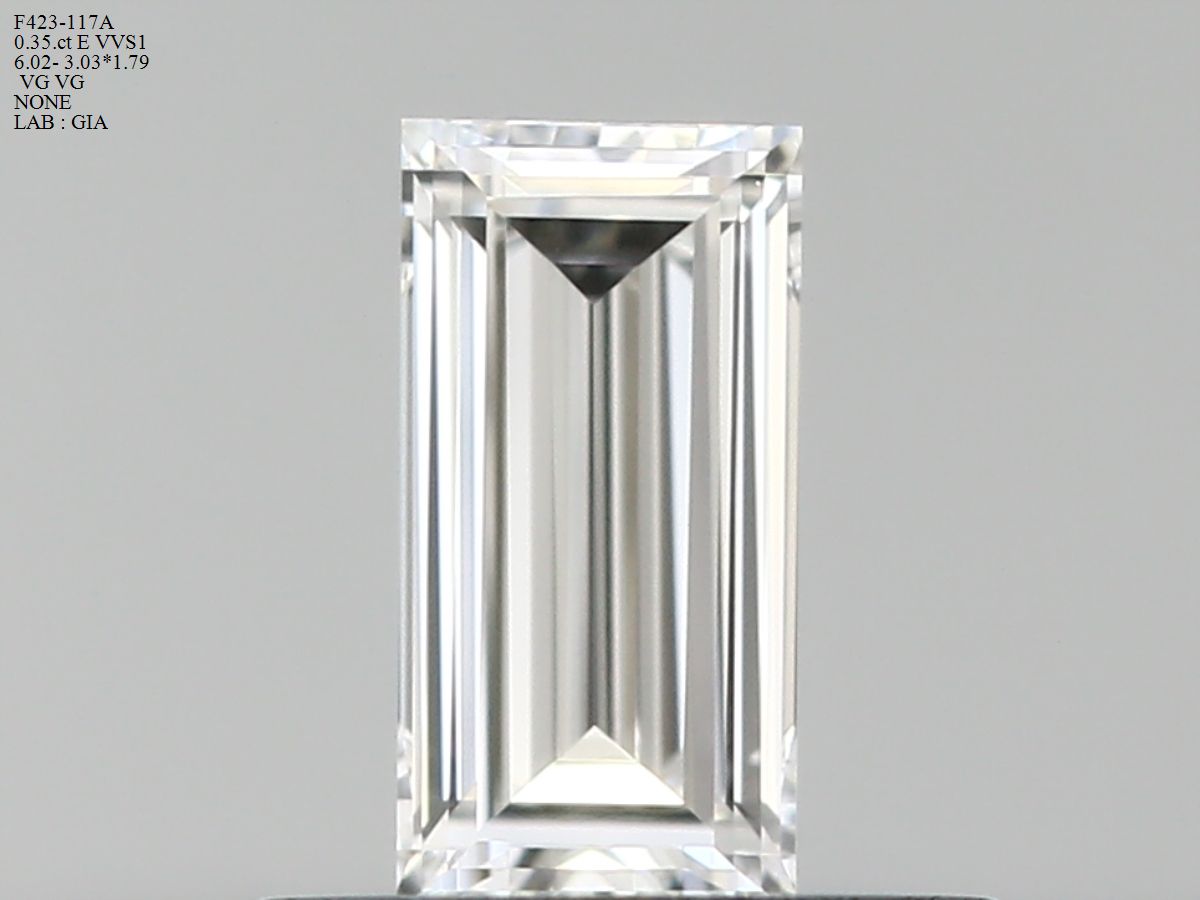 0.35 ct Baguette Diamond