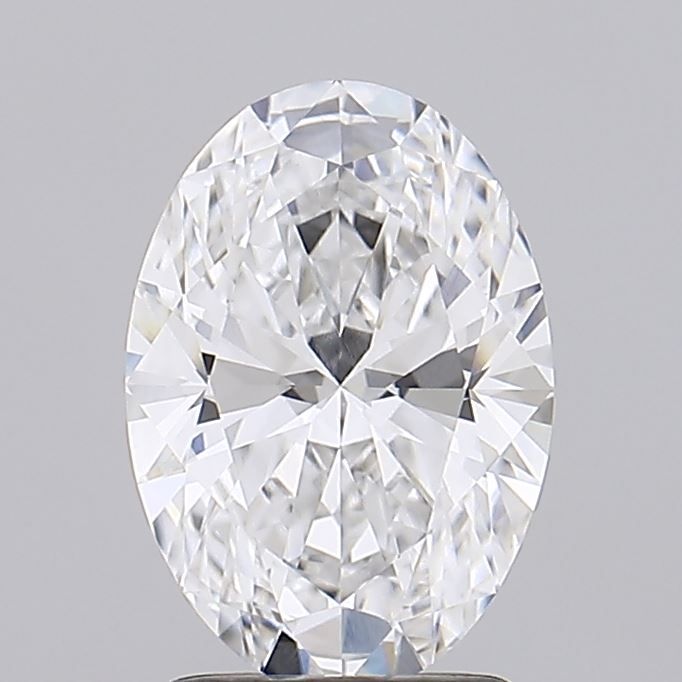 2.05 ct. oval Lab Grown Diamond front image