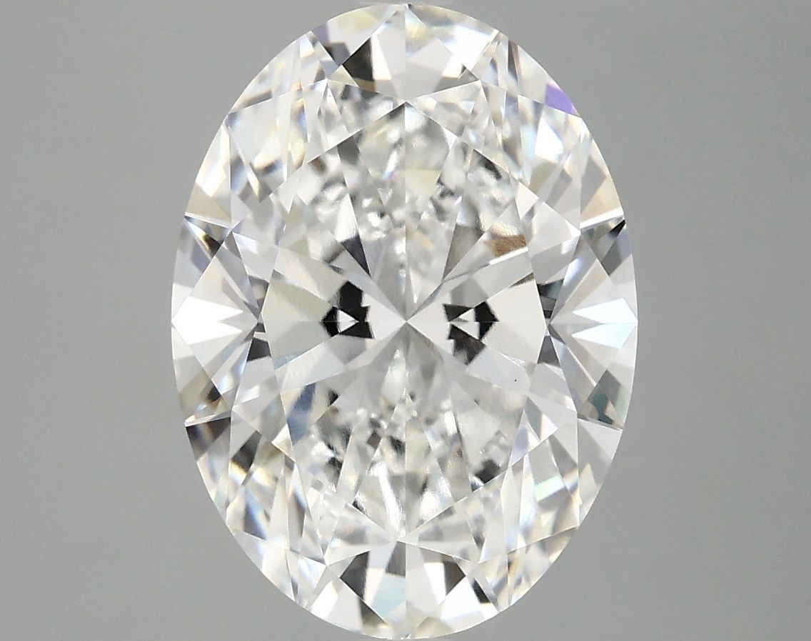 5.02 ct. oval Lab Grown Diamond front image
