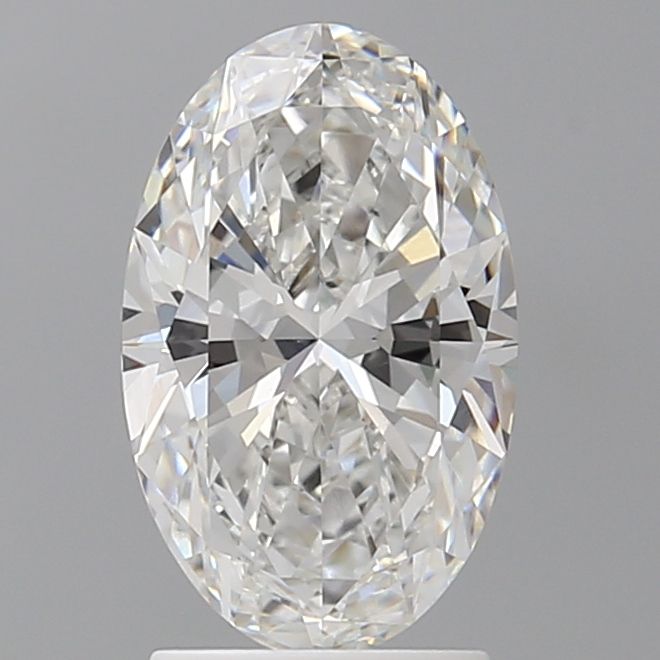 2.10 ct. oval Lab Grown Diamond front image