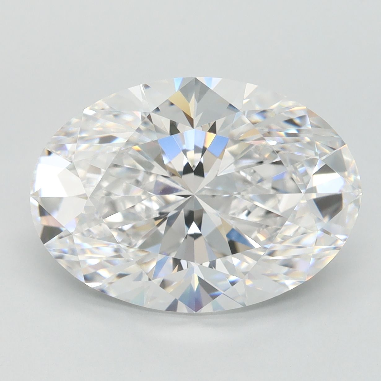 4.17 ct. oval Lab Grown Diamond front image