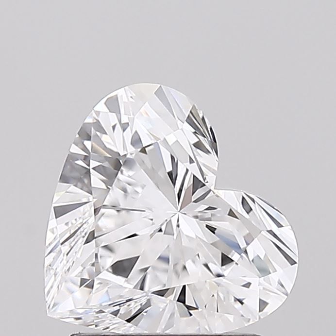 1.37 ct. heart Lab Grown Diamond front image