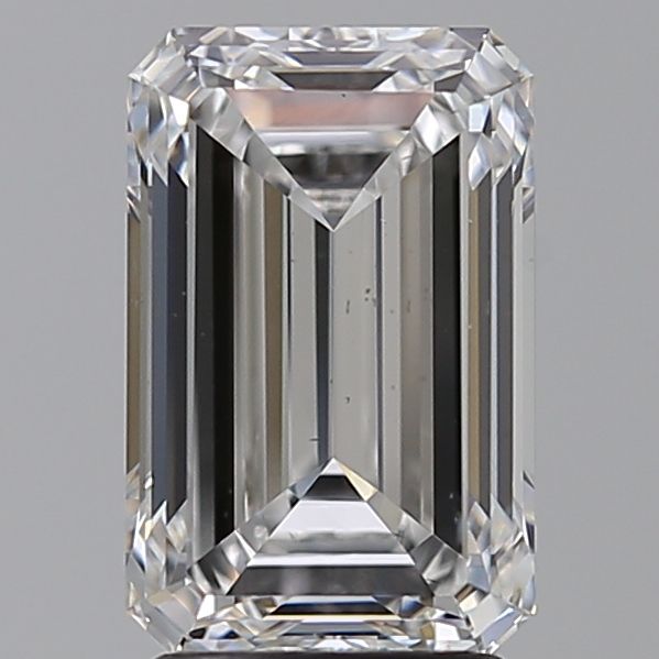 3.02 ct. emerald Lab Grown Diamond front image