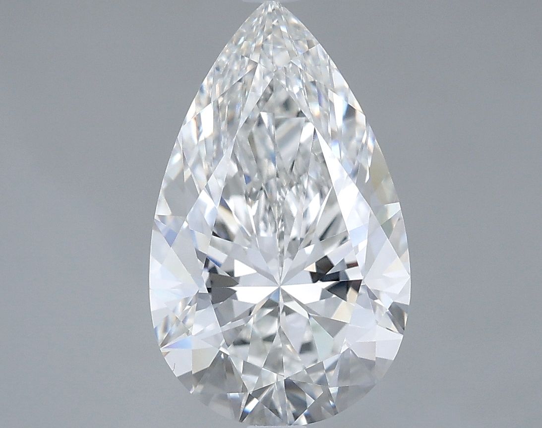 3.02 ct. pear Lab Grown Diamond front image