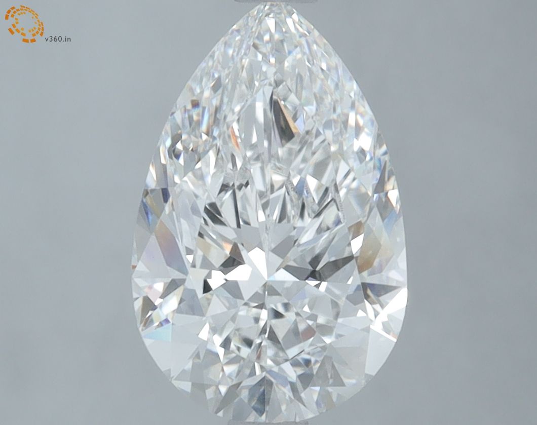 2.50 ct. pear Lab Grown Diamond front image