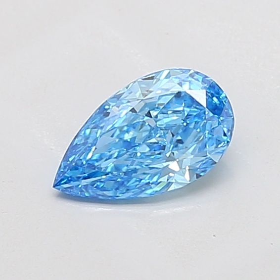 0.97 CT Fancy Vivid Blue PEAR