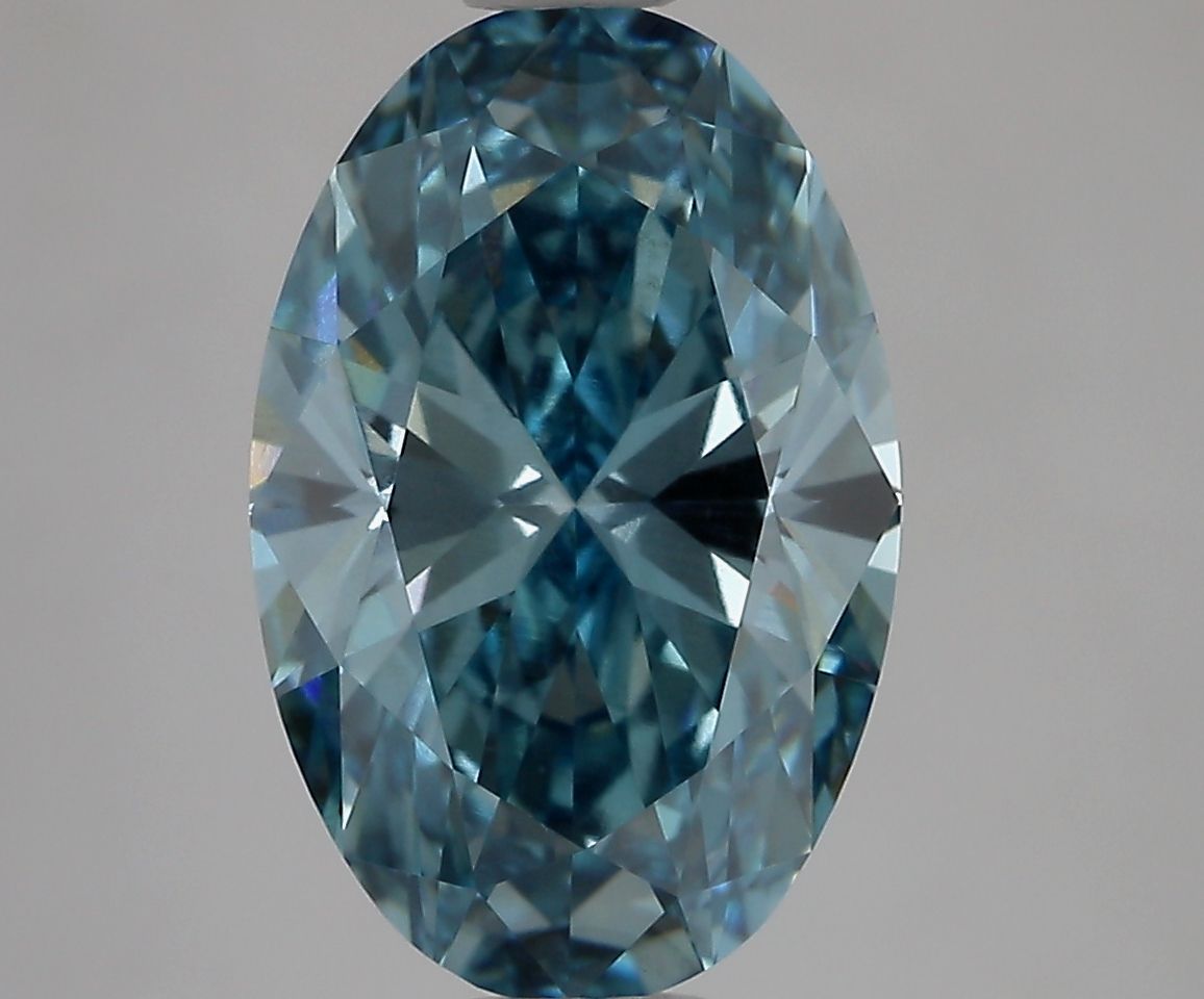 3.09 ct. oval Lab Grown Diamond front image