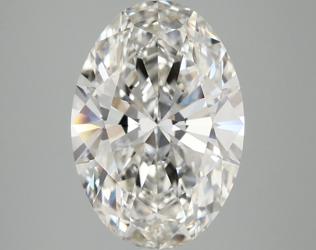 5.00 ct. oval Lab Grown Diamond front image