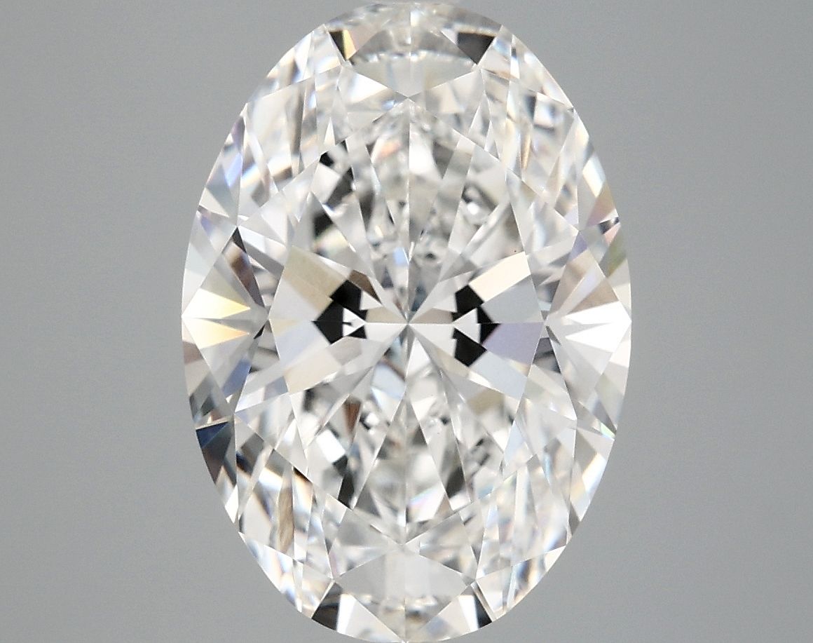 5.02 ct. oval Lab Grown Diamond front image