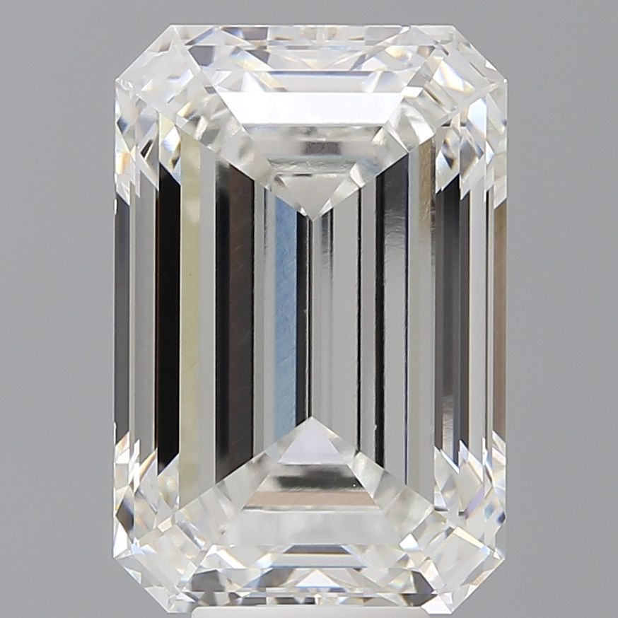 9.58 ct. emerald Lab Grown Diamond front image