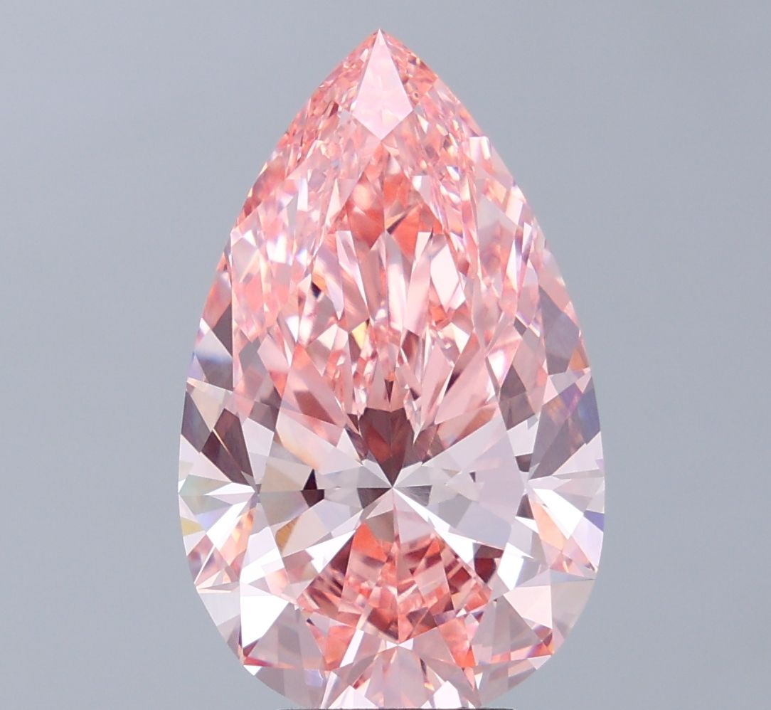 8.34 ct. pear Lab Grown Diamond front image