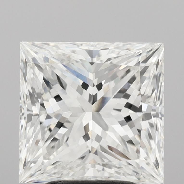 3.80 ct. princess Lab Grown Diamond front image
