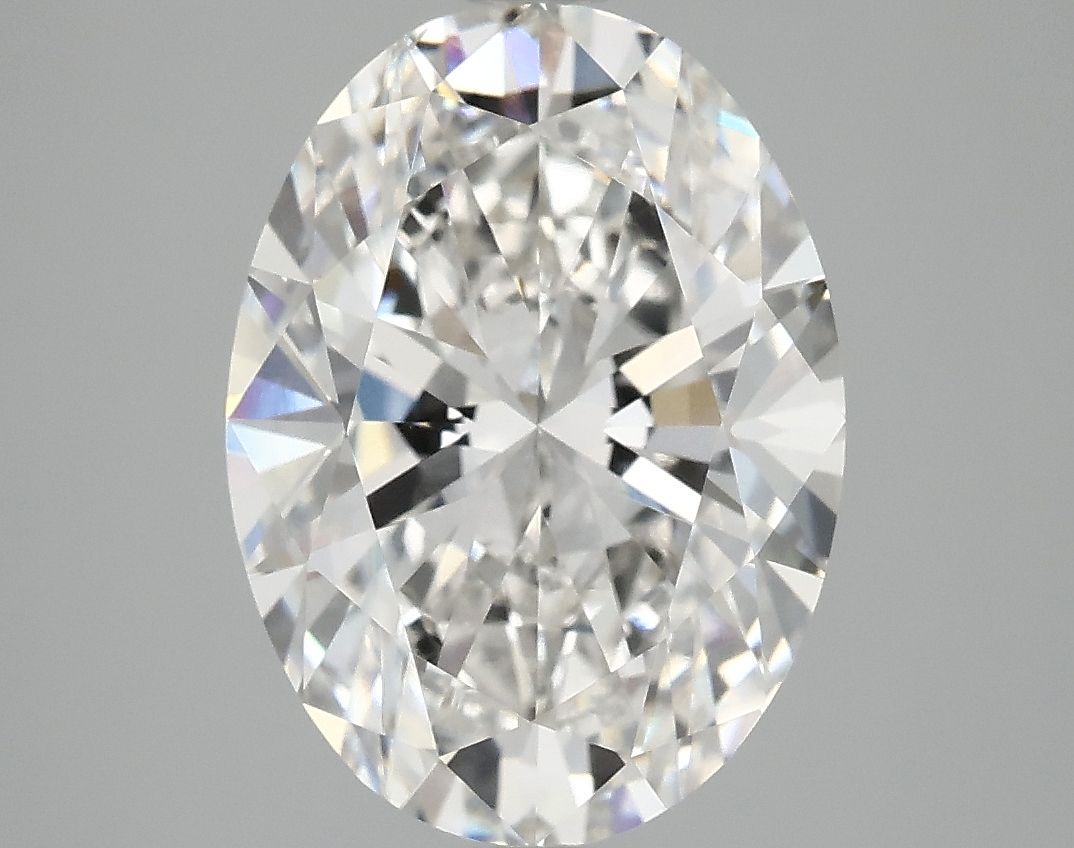 4.10 ct. oval Lab Grown Diamond front image