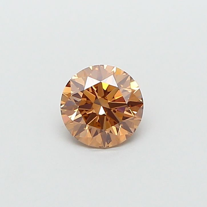 1.0 CT Fancy Light Brown ROUND