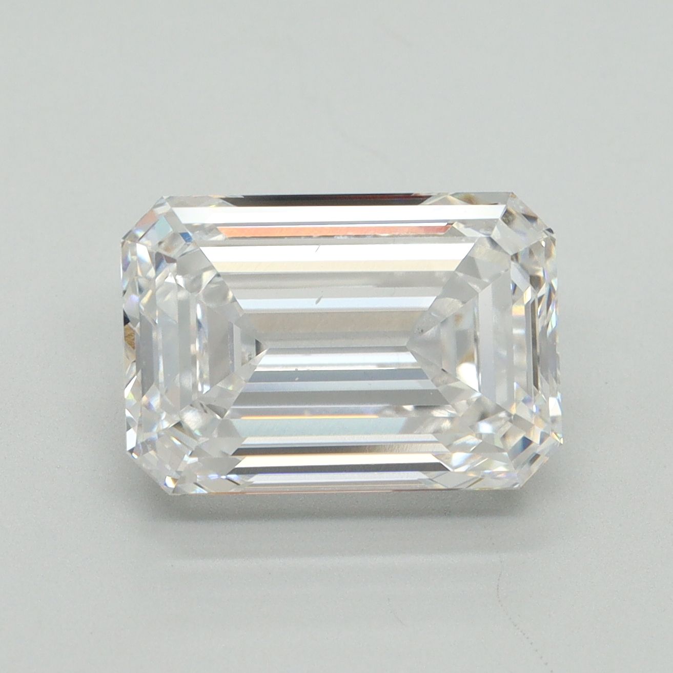 5.02 ct. emerald Lab Grown Diamond front image