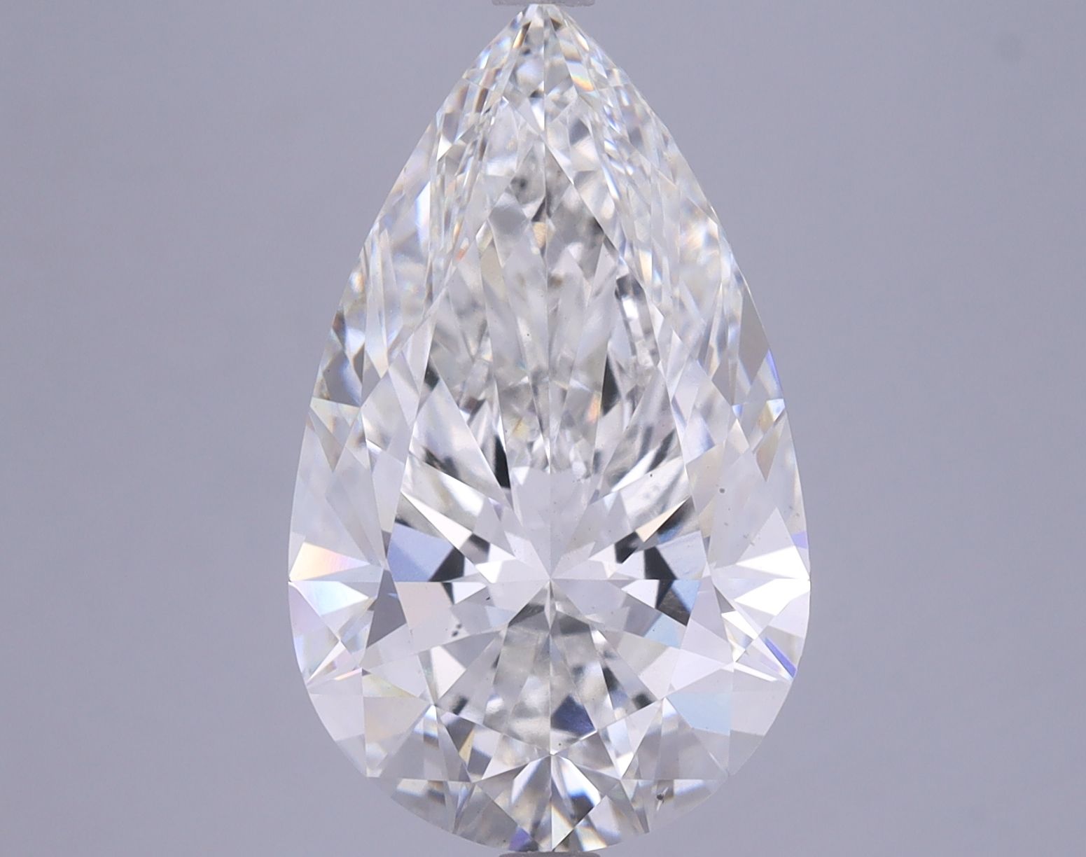 6.21 ct. pear Lab Grown Diamond front image