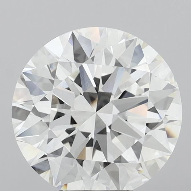 5.02 ct. round Lab Grown Diamond front image