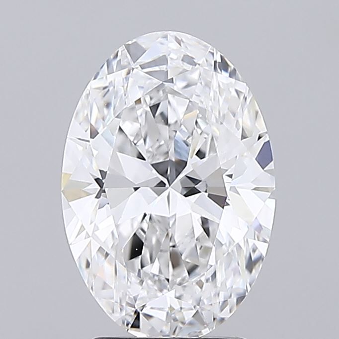 2.56 ct. oval Lab Grown Diamond front image
