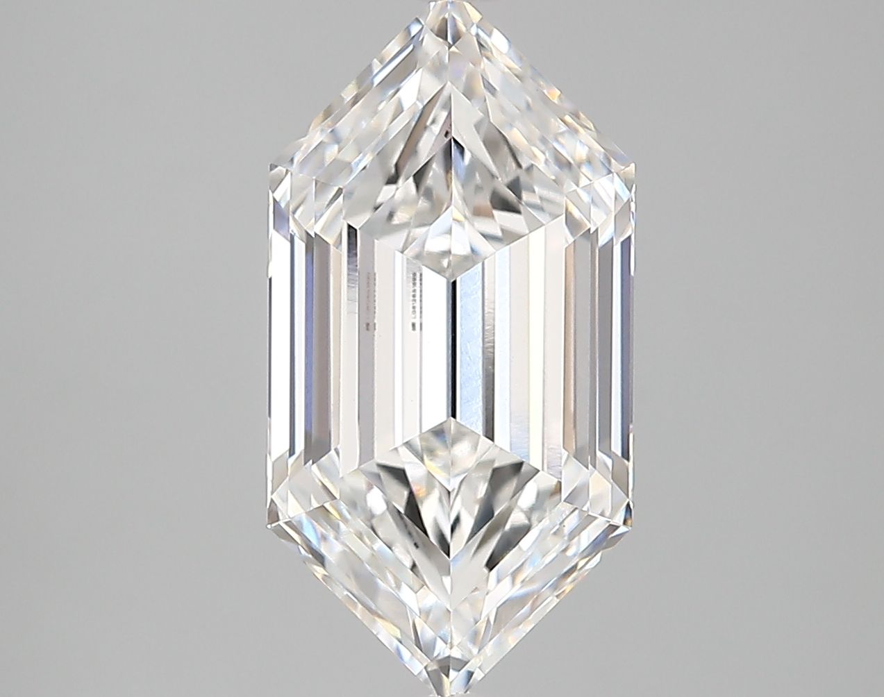 3.82 ct lab-grown Hexagonal Diamond