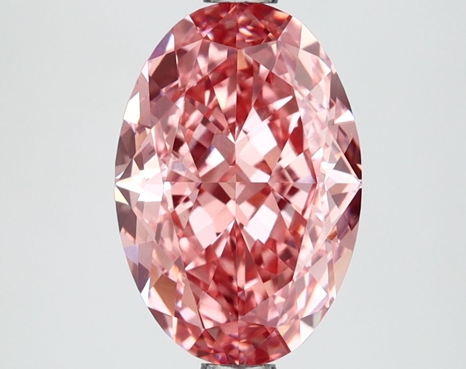 2.63 ct. oval Lab Grown Diamond front image